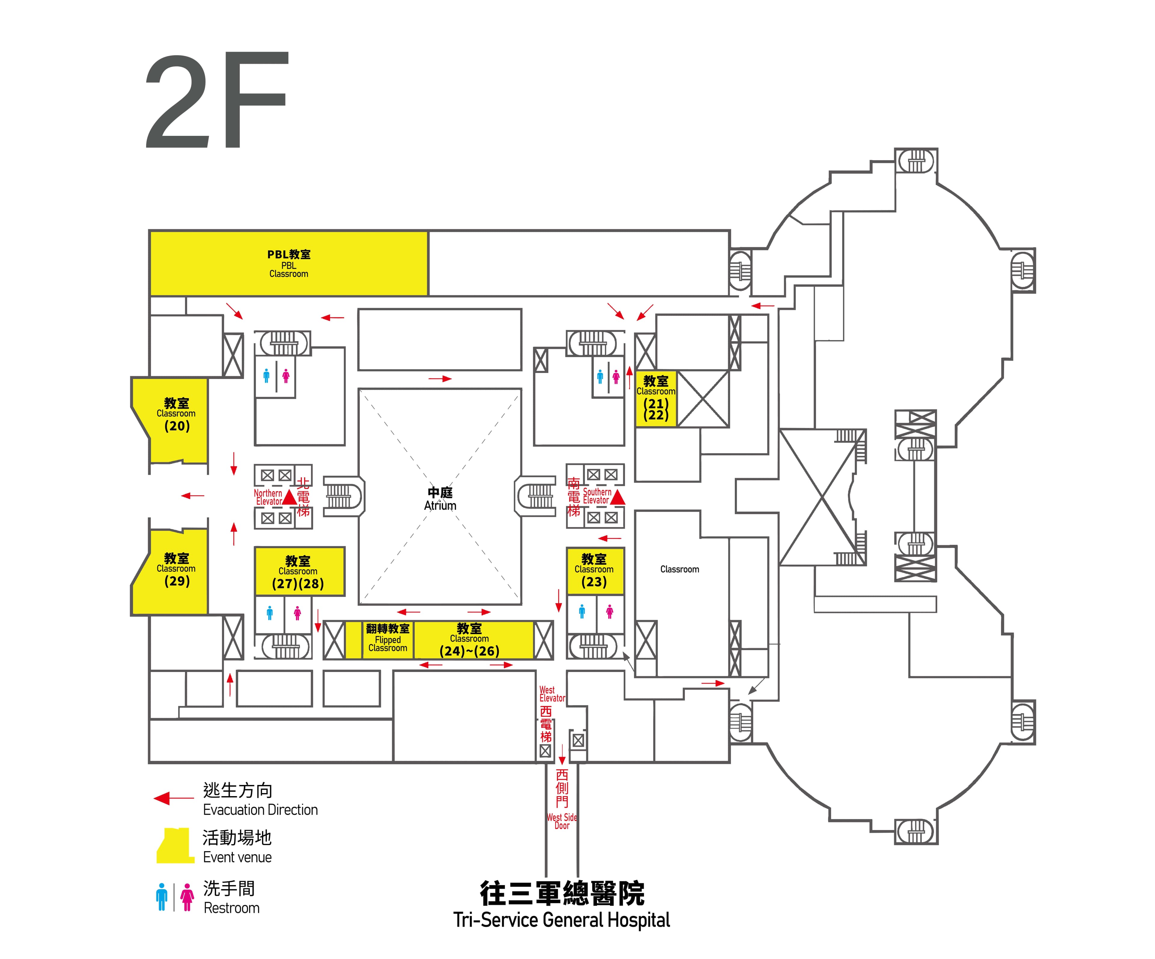 2 樓活動場地教室